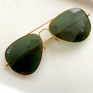 Ray-Ban polarized classic aviators